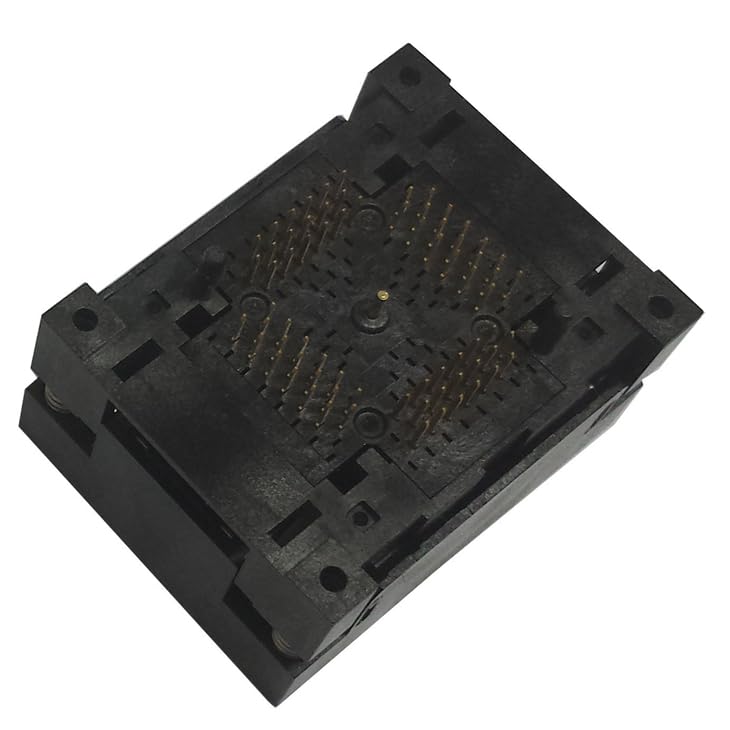 Wiring Connecting Terminals - NP506-072-063-C-G Burn in Socket QFN72 MLF72 IC Test Socket Pitch 0.5mm Size 10 * 10 Flash Adapter Open Top Programming Socket All