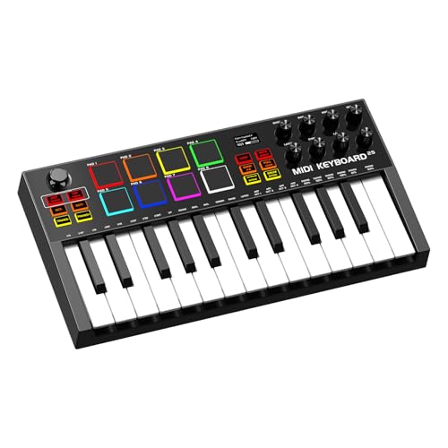 USB MIDIキーボードコントローラー 25鍵 MK03