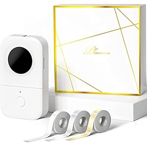 Phomemo D30 Label Maker Machine,Thermal Sticker Bluetooth Label Maker with 3 Rolls Label Papert,Wireless Handheld Label…