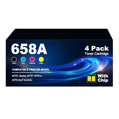 Toner 658A reconditionné pour stopper le gaspillage d'encre sur imprimante M751