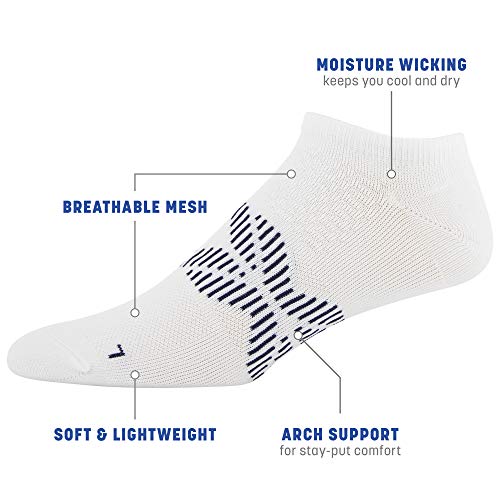 Gildan mens Flat Knit No Show Socks2