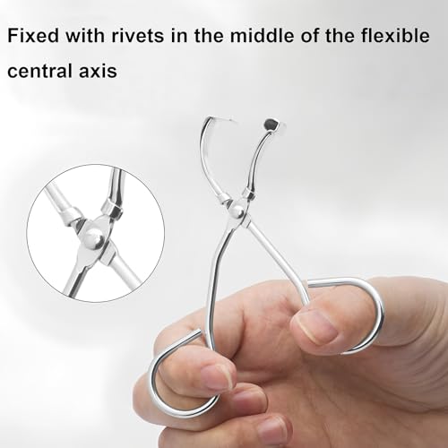 Comfort Grip Eyelash Curler,Lash Curler for Short Lashes,Defines and Lifts, Stainless Steel