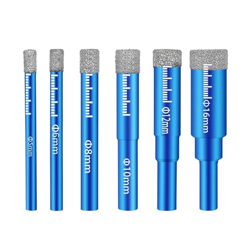 Foret diamant 8mm pour perçage à sec du carrelage en céramique et marbre