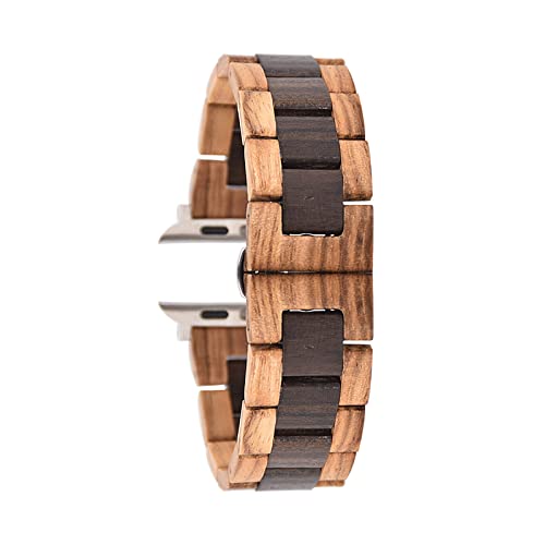EdwardKwok Natural Hardwood Apple Watch Band (42mm–49mm)