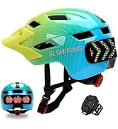 Casque Vélo LED Personnalisable – écran Connecté, 8 Aérations, Léger, Réglable, Pour Homme Et Femme, Autonomie 12h