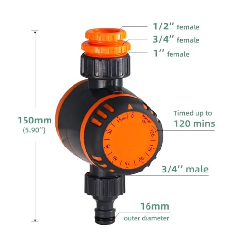 Programmateur d'arrosage mécanique pour résoudre les oublis d'irrigation extérieure - 5