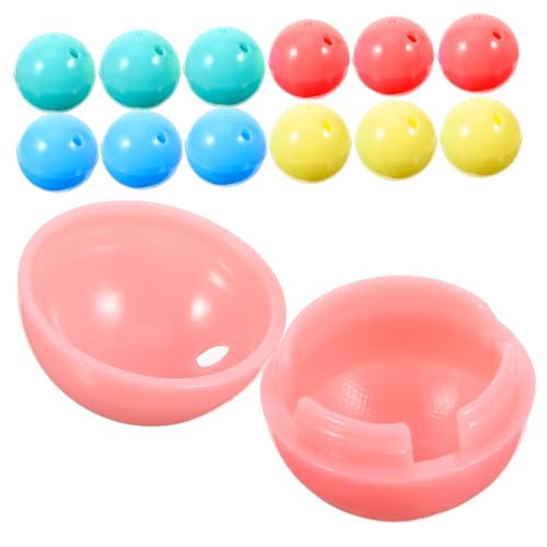 PRETYZOOM Plastic Capsules Balls 20pcs Empty Balls for Vending Machine Toy Vending Machine