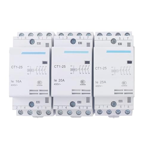 Contacteur ca CT1 4P 220V contacteur modulaire domestique 3NO 1NC 20A