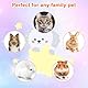 Pfotenabdruck Set Hund Katze, 2 Stück Baby Fussabdruck Set,Hundepfoten Abdruck Machen,Baby Handabdruck und Fußabdruck Set,Hunde Pfotenabdruck Set mit 4 Karten für Hund und Katze Familie Geschenk