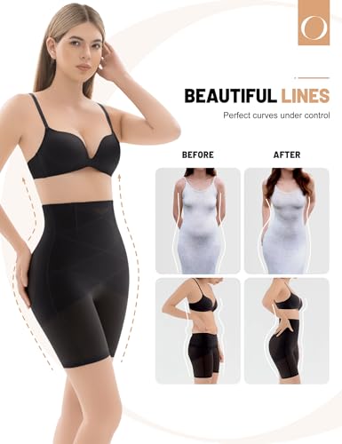 Shapewear for Women Tummy Control, Butt Lifting High Waisted Body Shaper Shorts Under Dresses Thigh Slimmer4