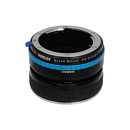 Variable magnification helicoil adapter for Nikon F mount