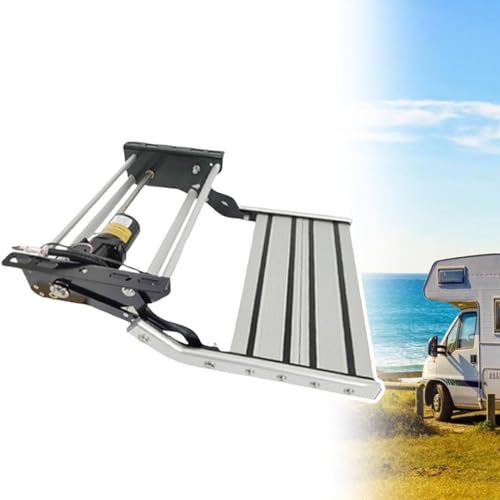 Marchepieds électriques pour camping-car en alliage d'aluminium