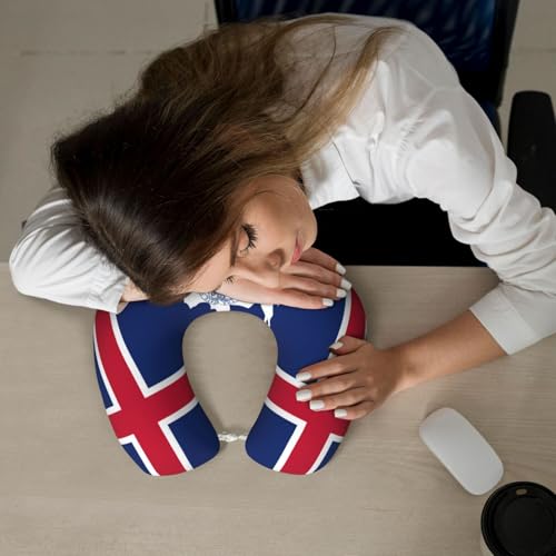 Almohada de espuma viscoelástica con forma en U miniatura 7