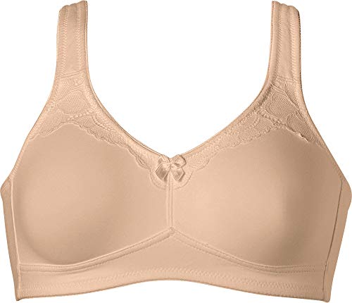 Preisvergleich Produktbild Naturana Bügelloser BH mit geformten, weichen Körbchen Gr. 105B, hellbeige