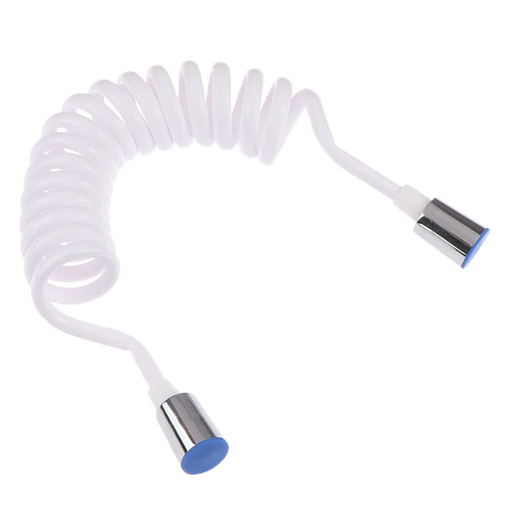 VVW&LIU Spring Flexible Shower Hose for Water Plumbing Toilet Bidet Gun Telephone Line Plumbing Hose bathroom Accessories,a1.5m
