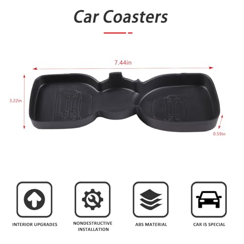 Portavasos para Land Rover Defender 2020-2024 interior negro miniatura 6