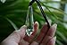 Keren (smart) Natural Tibet Himalayan High Altitude Clear Crystal Quartz 12 Sided Facet 1.77 Inch Vogel Style Wand Point Pendant Healing Reiki Healing