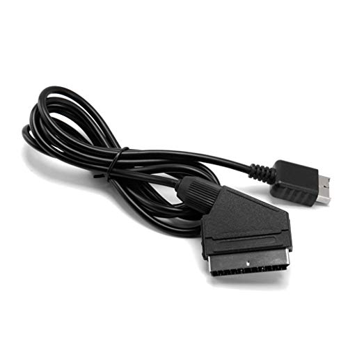 Kadagg Câble péritel de 1,8 m pour câble de Connexion de Remplacement pour Consoles NTSC/en Plastique