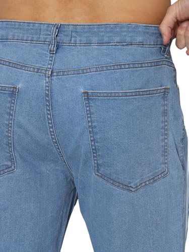 Image of Amazon Brand - INKAST Men Mid Rise Straight Fit Jeans | Denim Wear | Casual Pants | Straight Fit