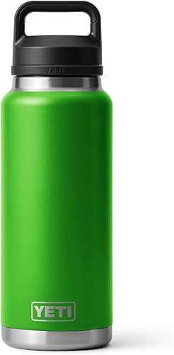 Miniatura 38 de YETI Rambler - Botella de 36 onzas, aislada al vacío, a prueba de fugas, de acero inoxidable con tapón para sorbos Vacuum Insulated, Leakproof