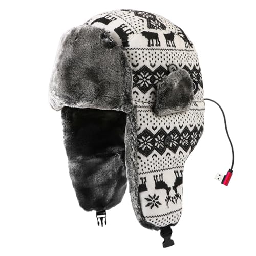 Bonnet chapka d'hiver contre le froid glacial avec protège-oreilles