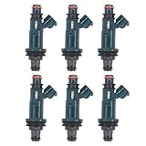 NewYall Pack of 6 Fuel Injector for Toyota 1998-2004 Avalon 1998-2001 Camry 2000-2003 Solara...