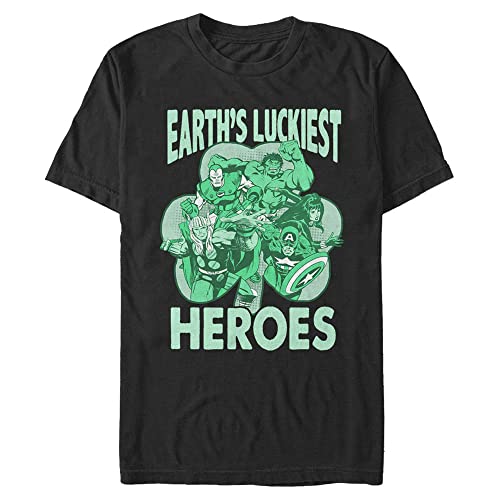 T-shirt Marvel 3XL noir coupe confort finie la sensation de t-shirt serré