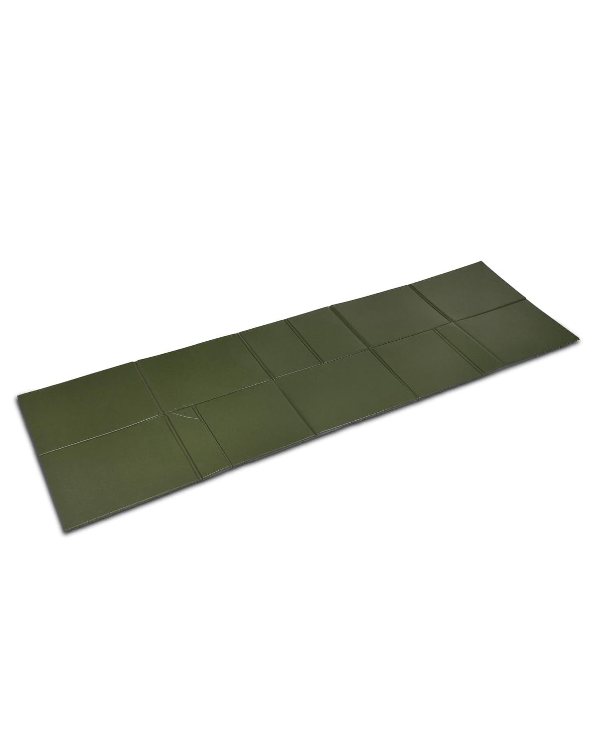 OPENLAND Materassino Pieghevole in Gomma Antimuffa e Antibatterico – Leggero, Compatto e Resistente per Campeggio, Escursionismo e Outdoor (190x56 cm, Piegato 36x28 cm)