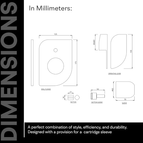 Image of Jaquar Single Lever Exposed Parts Kit | Durable Bathroom Fitting with Stylish Finish | Easy Installation & Long-Lasting Performance - Chrome