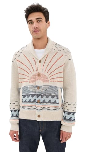 Faherty Men's Cardigan Sweater