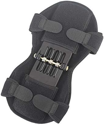 Knee Protector Booster, Womdee Knee Support Strap with Powerful Rebound Spring Force, Knee Protection Pads, Reduce Knee Load, for Exercising, Walking, Climbing - 1 Pair