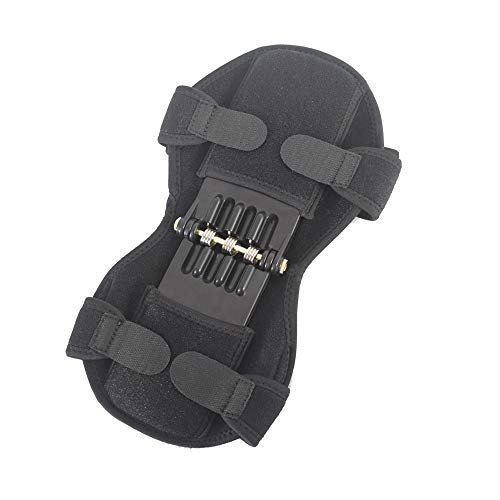 Knee Protector Booster, Womdee Knee Support Strap with Powerful Rebound Spring Force, Knee Protection Pads, Reduce Knee Load, for Exercising, Walking, Climbing - 1 Pair