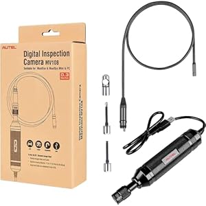 Autel MaxiVideo MV108 Inspectiecamera, Video Scope voor Autel MX808/MK808BT/DS808K/MP808BT/MK808TS Pro/MP808TS Pro…