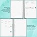 Clever Fox Teacher Planner Spiral – School Year Planner with Calendars & Lesson Plans – Teacher Plan Book for Classroom & Homeschool Organization - Undated, 7.9x10″ (Turquoise)