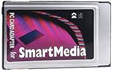  Media Express Adapter/Kartenlesegerät PCMCIA für SmartMedia, silberfarben