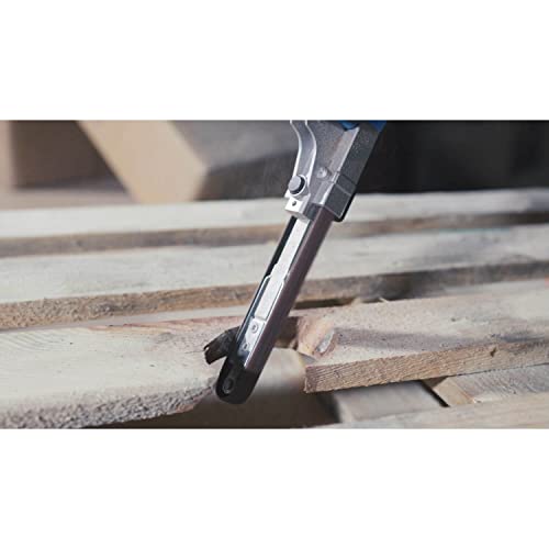 Haerd Group 48 Stück/Profi-Gewebe-Schleifbänder / 13 X 451 Mm / 8 X Körnung 40-60 - 80-120 - 180-240 / Kompatibel Mit Powerfeile/Schleifpapier/Schleifband-Set