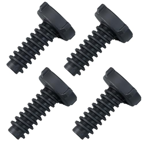 Upgraded DC61-01722B Leveling Leg Replacement Parts for Samsung Washer Adjustable Leg Pedestal Feet WA45K7600AW/AA WA52J8060AW/A2 Samsung Washer Feet Rubber Pad Leveler Leg Bottom Foot