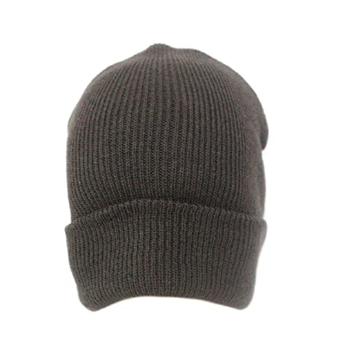 Touca Gorro Adulto De Lã Lisa Unissex Inverno (Verde)