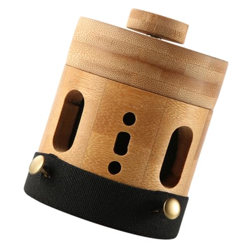 VALICLUD Bote De Moxibustión Calor Calefacción Herbario Quemador De Cono De Moxa Quemador De Moxa De Cintura Depósito De Moxa Soporte De Cono De Moxa Tubo De Bambú