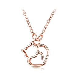 Cat Rose Gold Plated