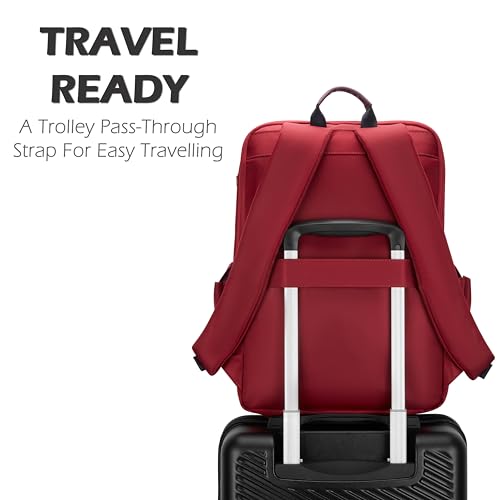 Image of Lavie Luxe Women's Zenia Laptop Backpack | Fashion Backpack for Work | Ladies Purse | Stylish Shoulder Bag | Gift For Women