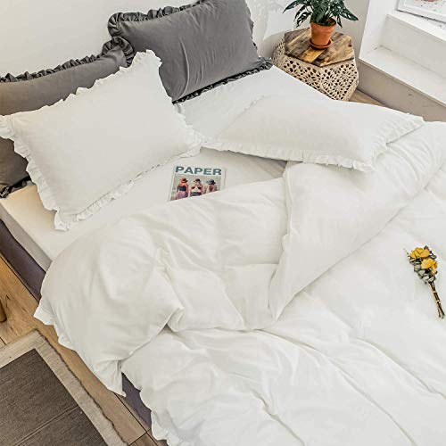 Image of YRM Bedding's Ruffle Beautiful Pillow Cover | Super Soft Elegant Premium Microfiber Frill Pillow Cover Set of 2 (16 inchx26 inch Inches) (Gold /Black)
