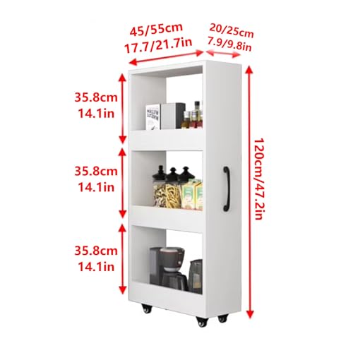 Meuble de rangement robuste avec étagères en bois pour buanderie - 3