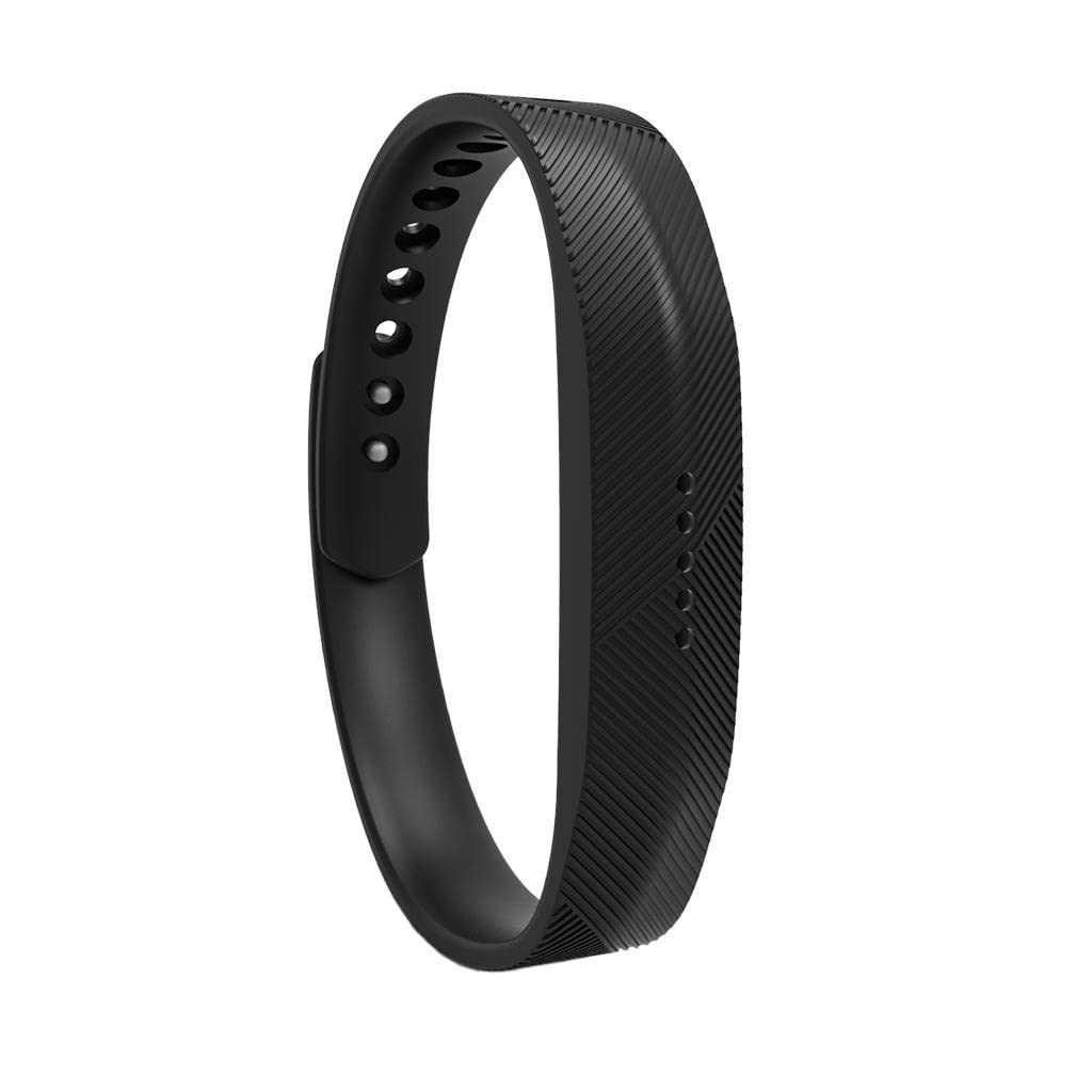 LICHTS Sport Silicone Accessory Band Wrist Strap For Fitbit Flex 2 Tracker Black (B0CLVFPDHN) Amazon Price History, Amazon Price Tracker