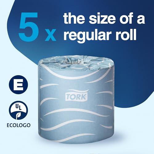 Tork Bath Tissue Roll Advanced, 500 sheets/roll, 48 rolls/case, TM6130S - image 5