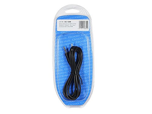 Alcasa GC-1269 5m 3.5mm 3.5mm Negro Cable de Audio - Cables de Audio (3.5mm, Macho, 3.5mm, Macho, 5 m, Negro) Cover