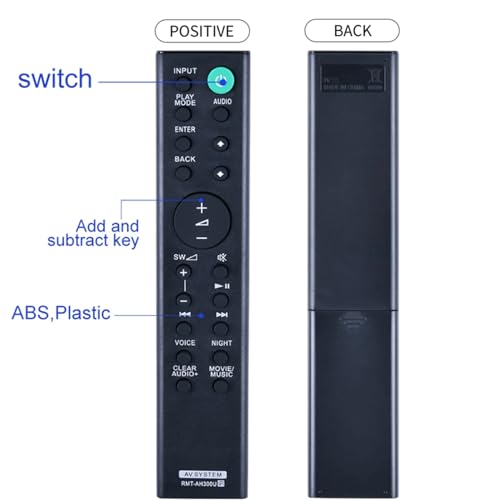 Télécommande de Barre de Son AH300U Réparer Commande Perdue HT-CT290 SA-CT291 - 7