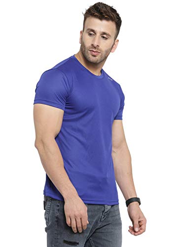Image of AWG ALL WEATHER GEAR Men's Round Neck Half Sleeves, Lightweight Quick Dry Regular Dry Fit Sports T-shirt