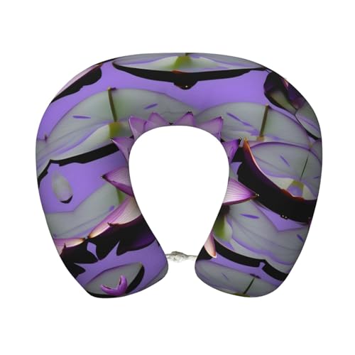 Almohada cervical de espuma viscoelástica negra miniatura 1