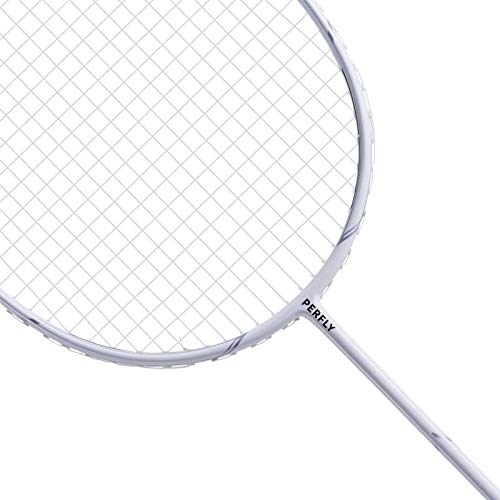 Image of Perfly Carbon Fibre Adult Badminton Racket BR 500 - White